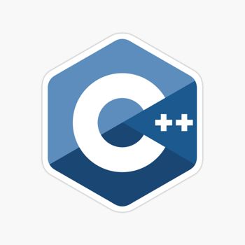 C++ programming language sticker