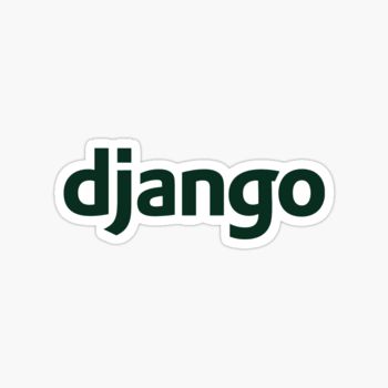 Django logo sticker