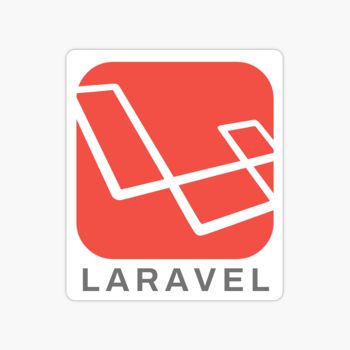 Laravel classic logo sticker