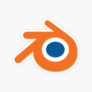 Blender icon sticker