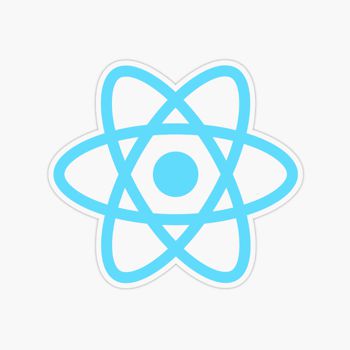 React JS icon sticker