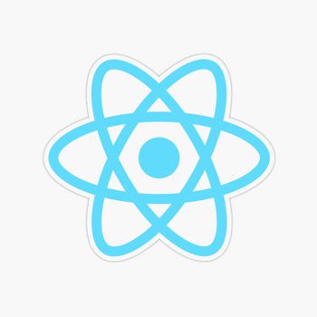 React JS icon sticker