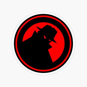 Black Hat hacker sticker
