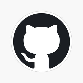 Github logo sticker