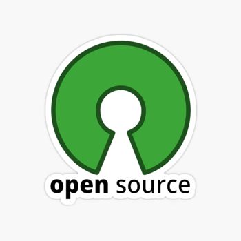 Open Source Initiative logo sticker