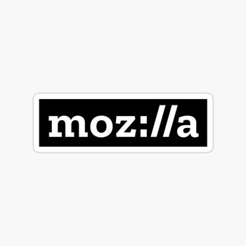 Mozilla org sticker
