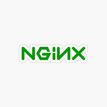 Nginx web server sticker