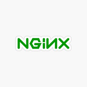 Nginx web server sticker