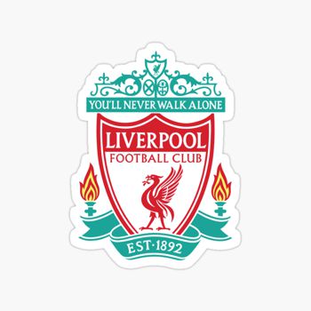 Liverpool football club sticker