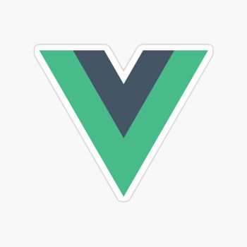 Vue JS logo sticker