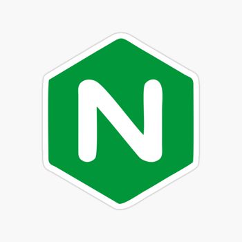 Nginx web server logo sticker