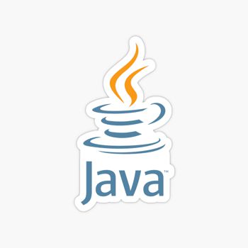 Java programming language logo sticker