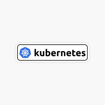 Kubernetes logo sticker