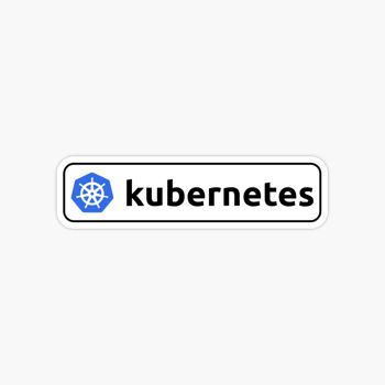 Kubernetes logo sticker