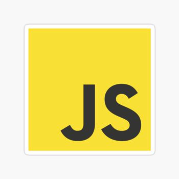 JavaScript programming language sticker