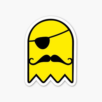 Pirate Ghost sticker