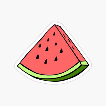 Watermelon sticker