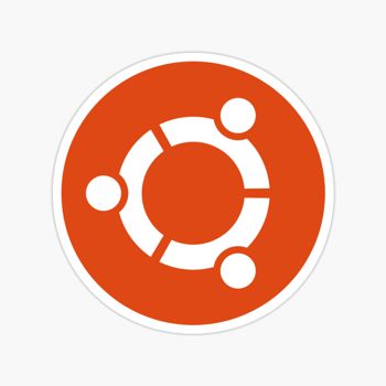 Ubuntu icon sticker