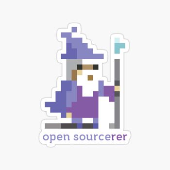 Open Sourcerer sticker