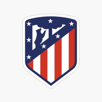 Atletico Madrid football club sticker