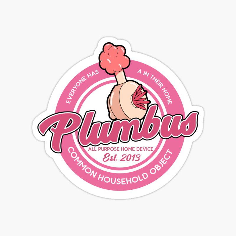 Plumbus from Rick and Morty sticker