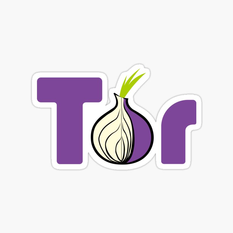 Tor browser sticker