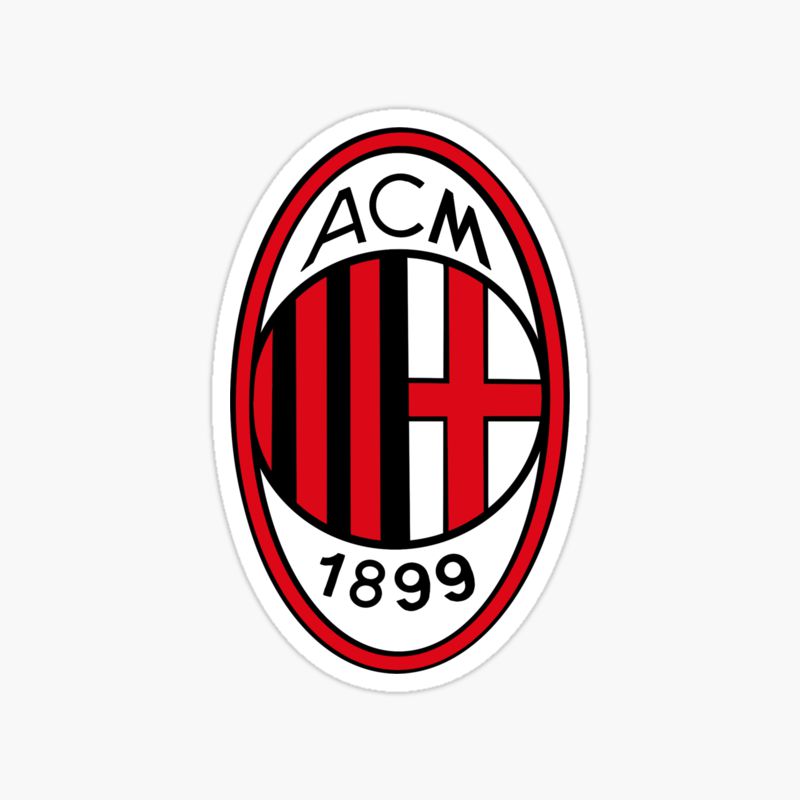 AC Milan football club sticker