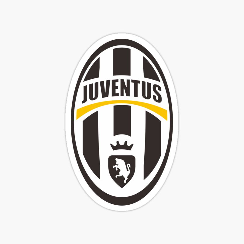 Juventus football club classic sticker