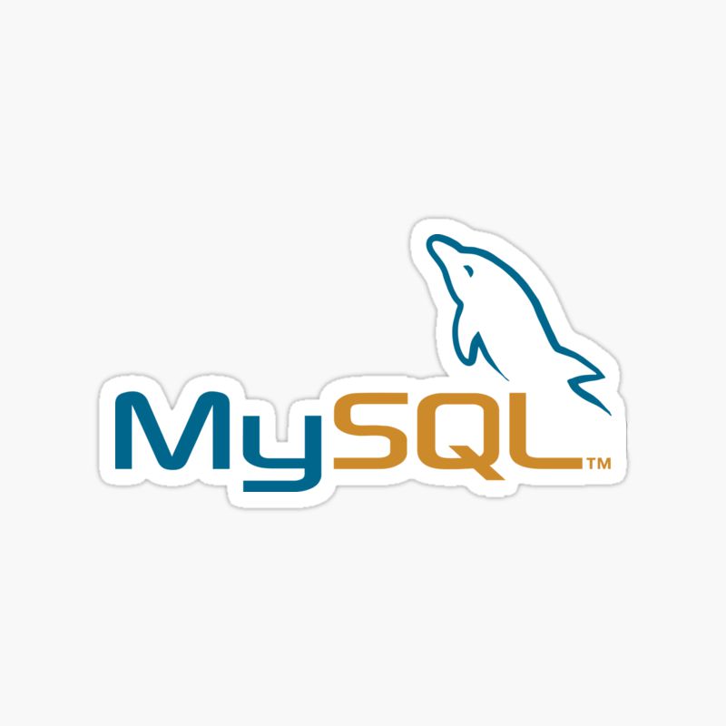 MySQL sticker