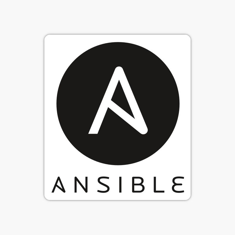 Ansible logo sticker