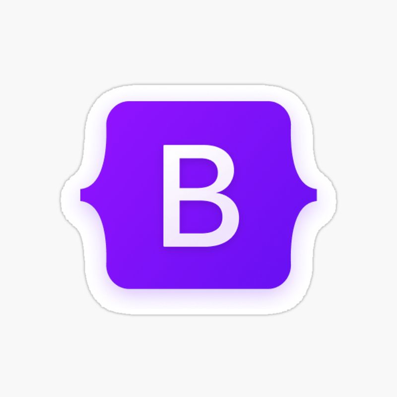 Bootstrap new logo sticker