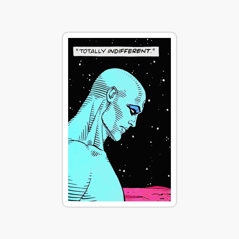 Watchmen Doctor Manhattan sticker