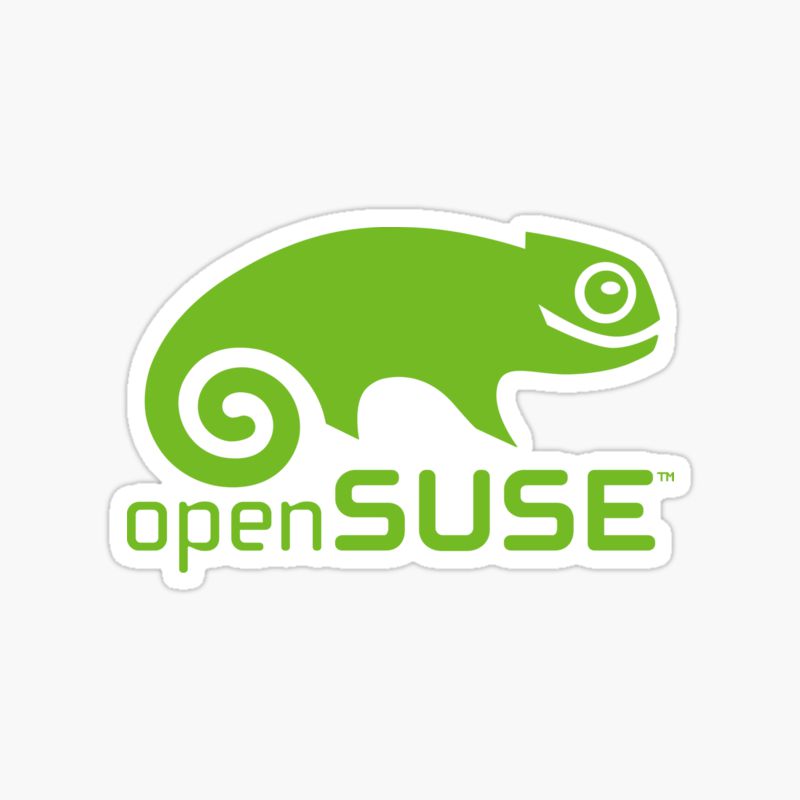 Open Suse Linux sticker