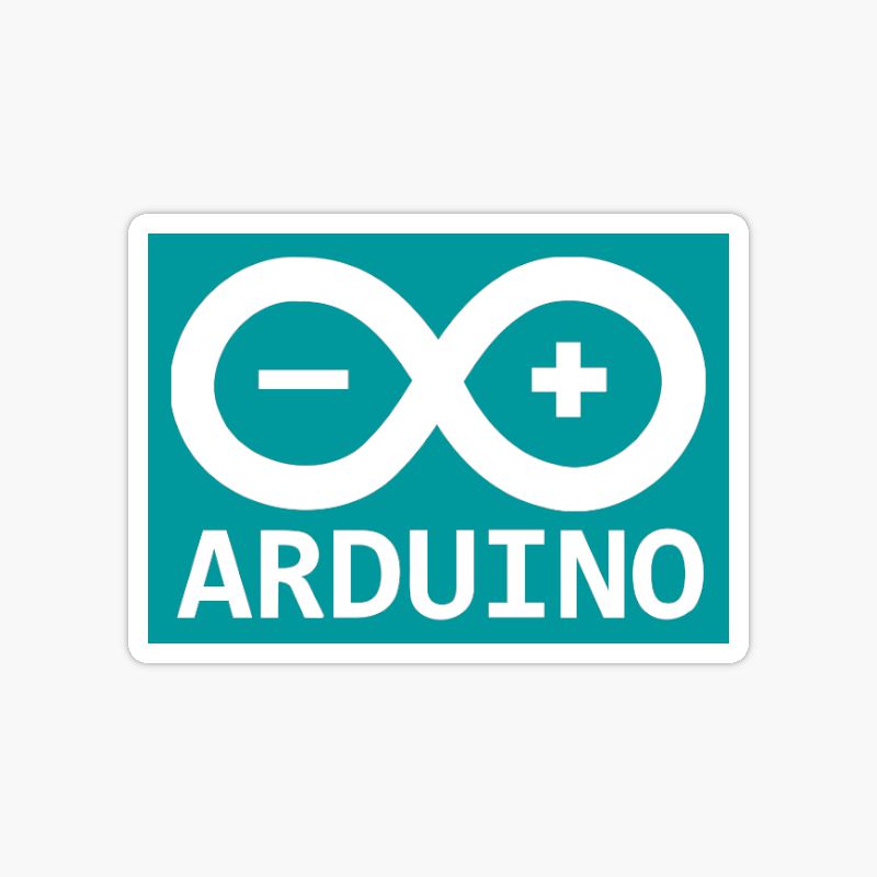 Arduino logo sticker