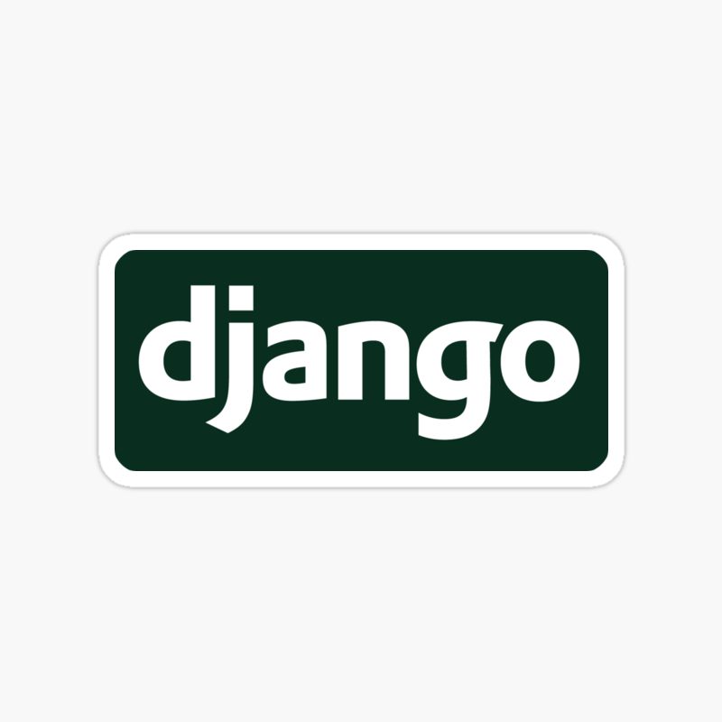 Buy Django web framework sticker Online at Best Prices in India ...