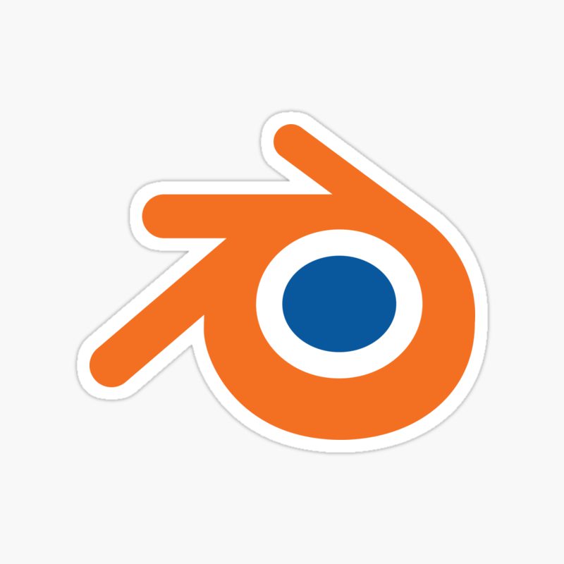 Buy Blender icon sticker Online at Best Prices in India Sticker Press