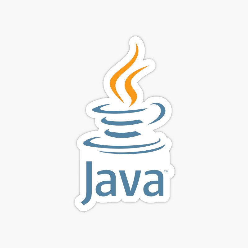 Buy Java programming language logo sticker Online at Best Prices in ...