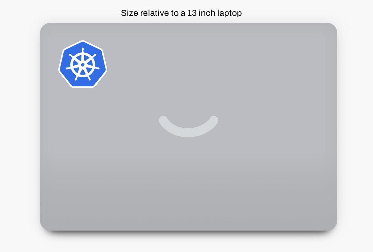 Buy Kubernetes wheel icon sticker Online at Best Prices in India ...
